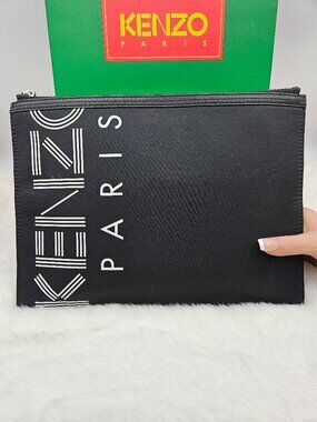 Kenzo Logo A4 Pouch